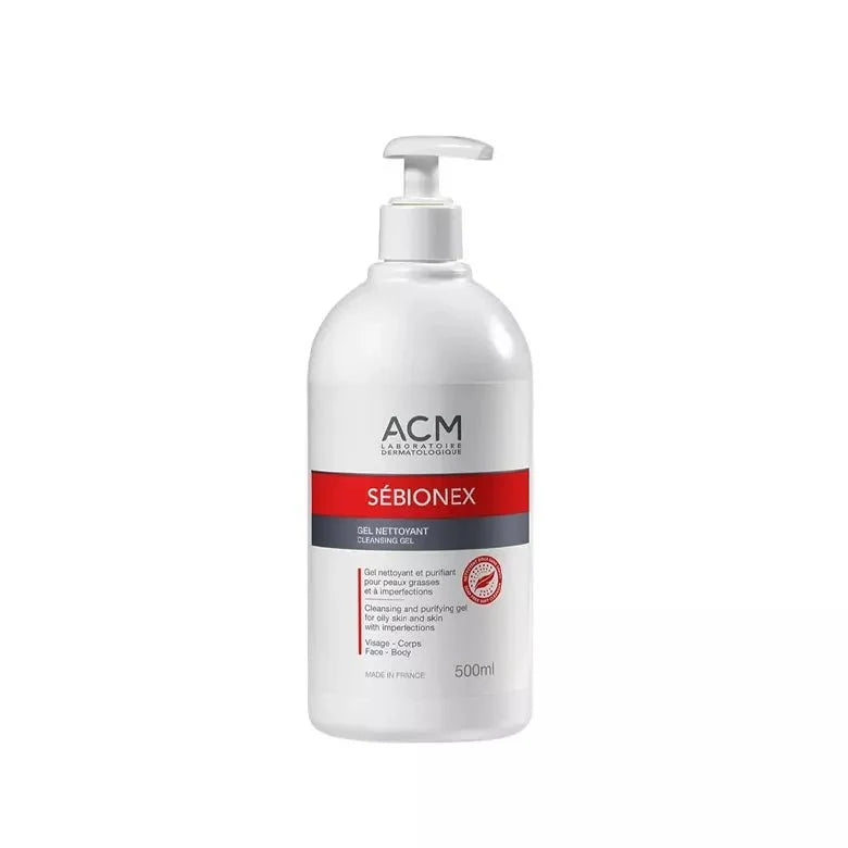ACM SÉBIONEX Gel Nettoyant Peaux Grasses et à Imperfections 500 ml