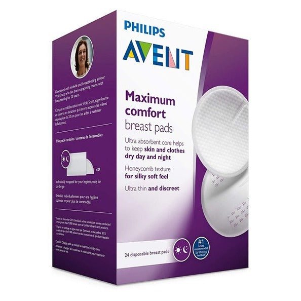 Avent Coussinets d'Allaitement Ultra Confort Jetables - 24 unités