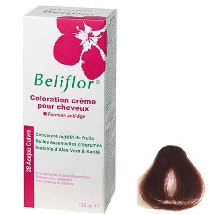 Beliflor Coloration Acajou Cuivré N°28