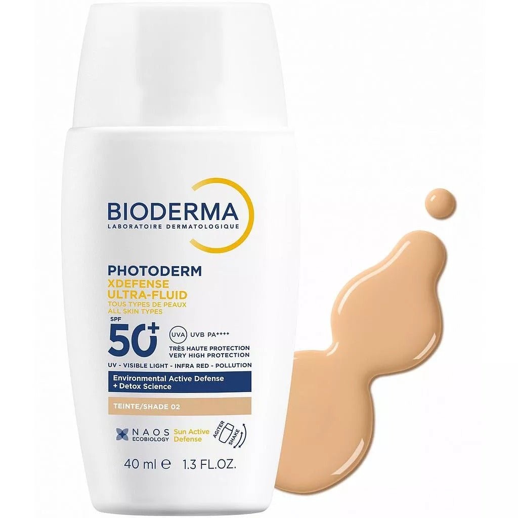 Bioderma Photoderm XDefense Ultra Fluide SPF 50+ Teinte 02 - 40ml
