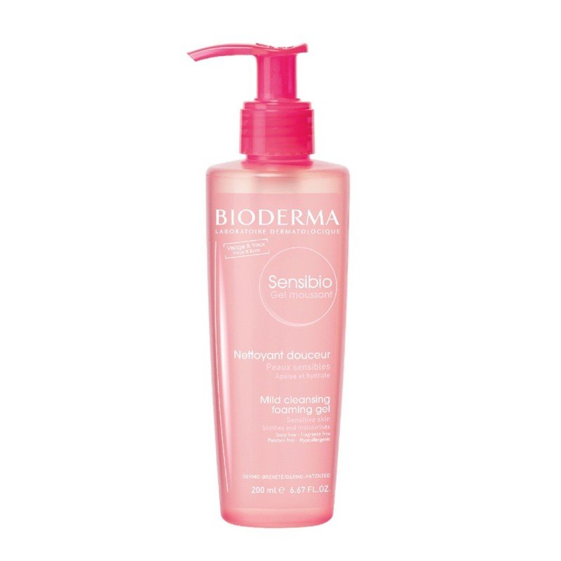 Bioderma Sensibio Gel Moussant Nettoyant Apaisant - 200ml