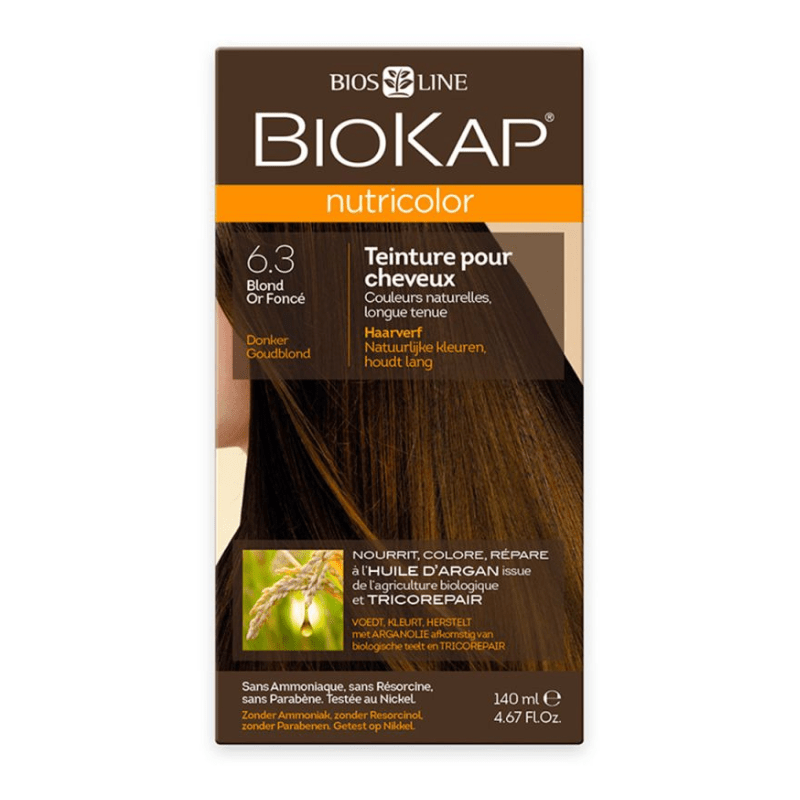 Biokap Nutricolor 6.3 Blond Or Foncé