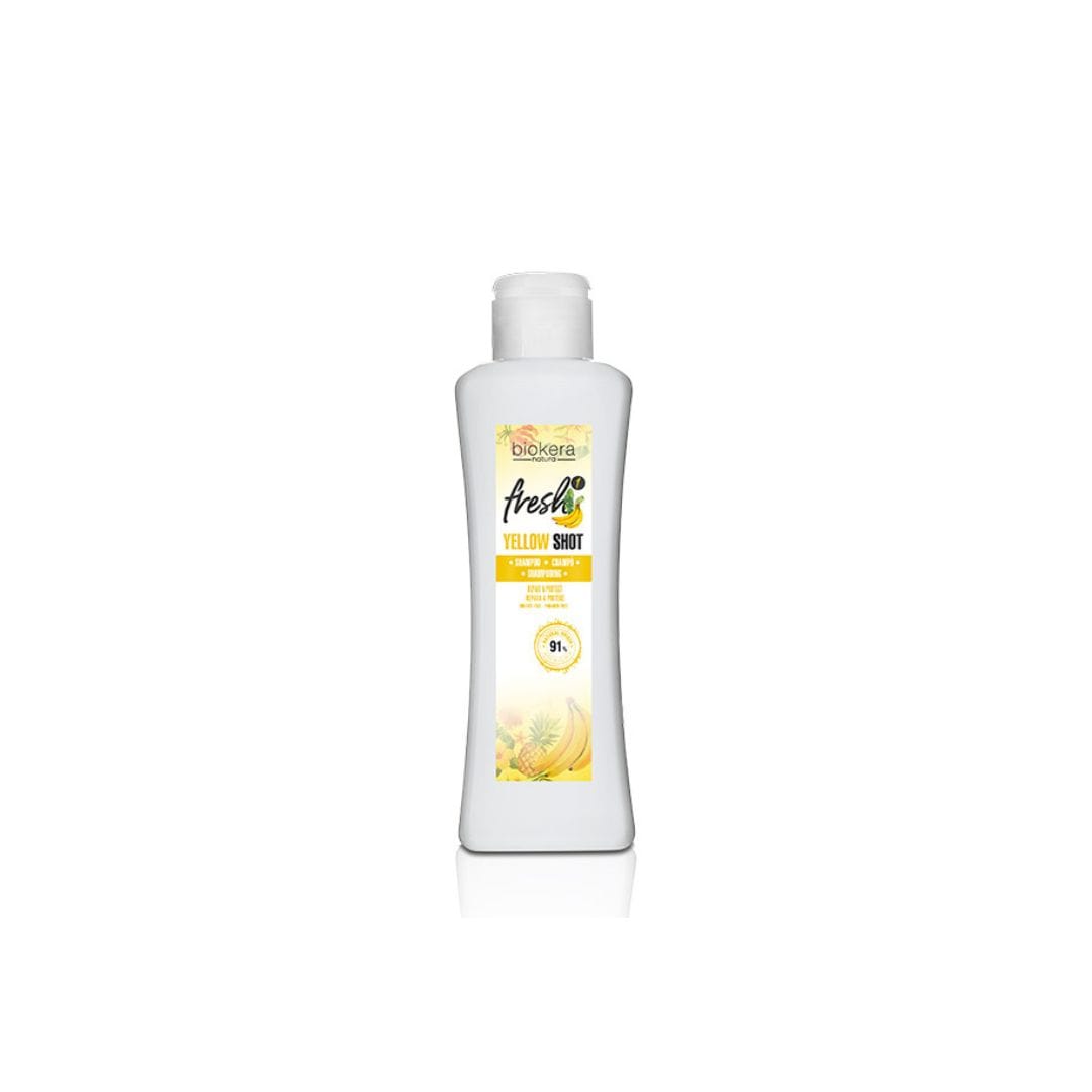 Biokera Fresh Yellow Shot Shampoing Réparateur 300ml