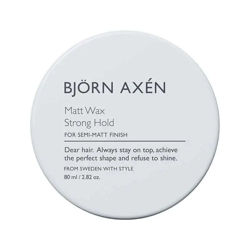 Björn Axén Matt Wax Strong Hold Cire Coiffante 80 ml
