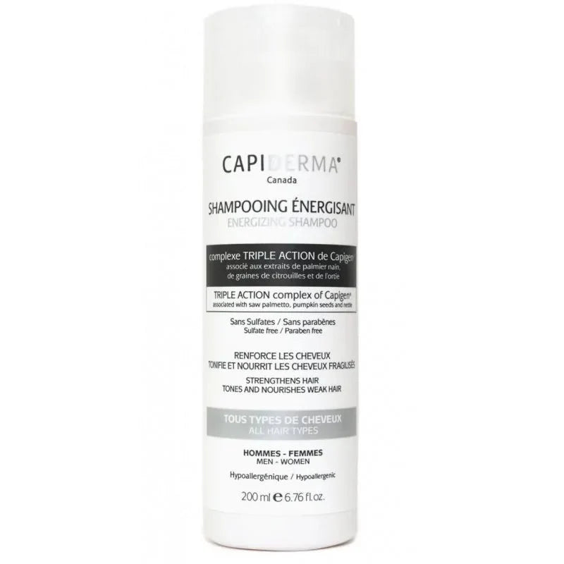 Capiderma Shampooing Énergisant Anti-Chute 200 ml