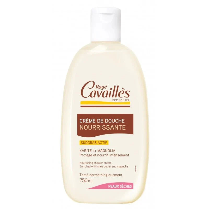 Cavaillès Crème De Douche Nourrissante Karité & Magnolia 750ml