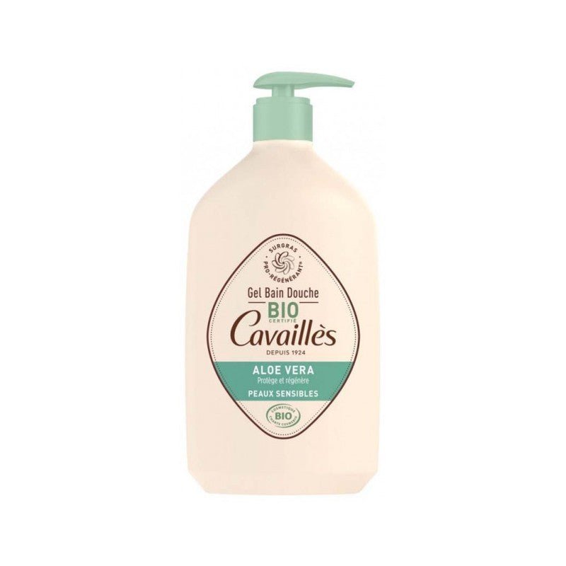 Cavaillès Gel Bain Douche Surgras Aloe Vera Bio 1L