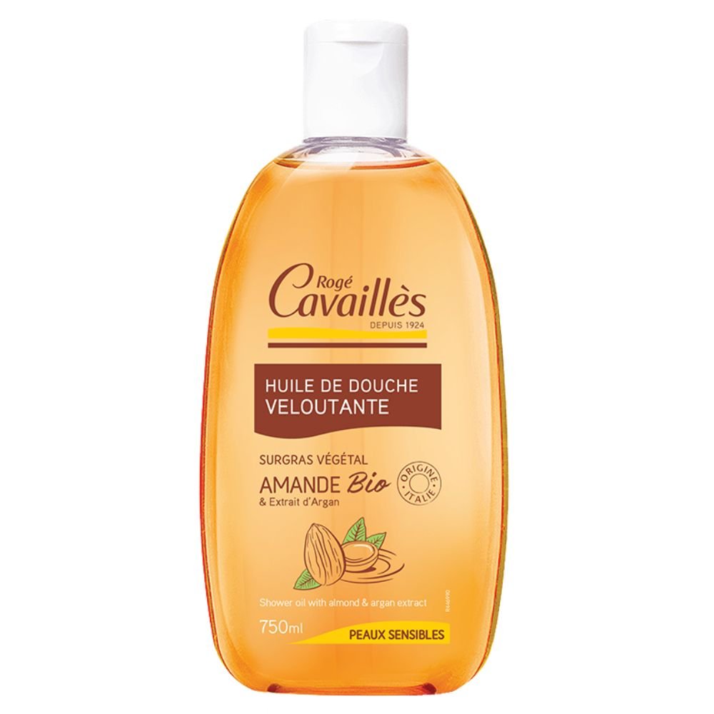 Cavaillès Huile de Douche Veloutante Argan & Amande 750ml