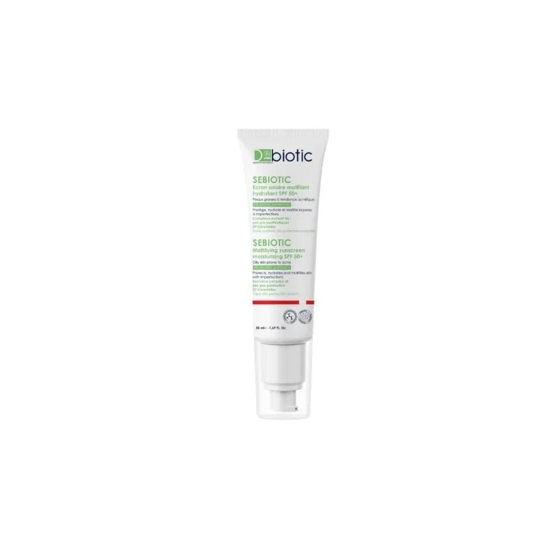 D-Biotic Sebiotic Écran Solaire Matifiant Hydratant SPF50+