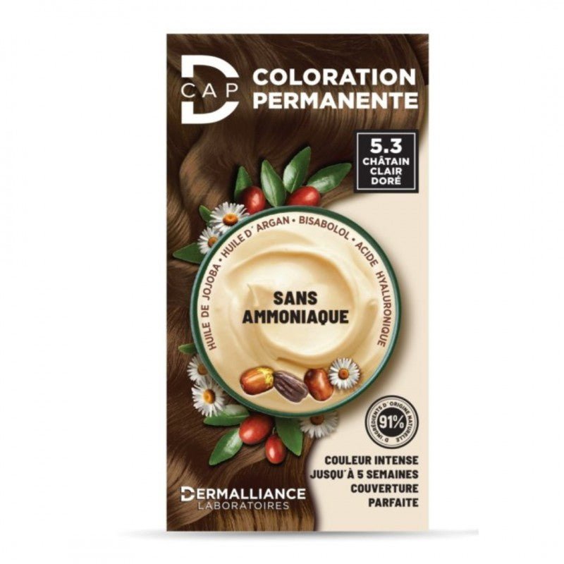 D-Cap Coloration Permanente N°5.3 Châtain Clair Doré