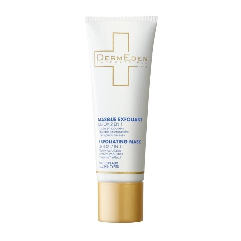 Dermeden Masque Exfoliant Détox 2en1