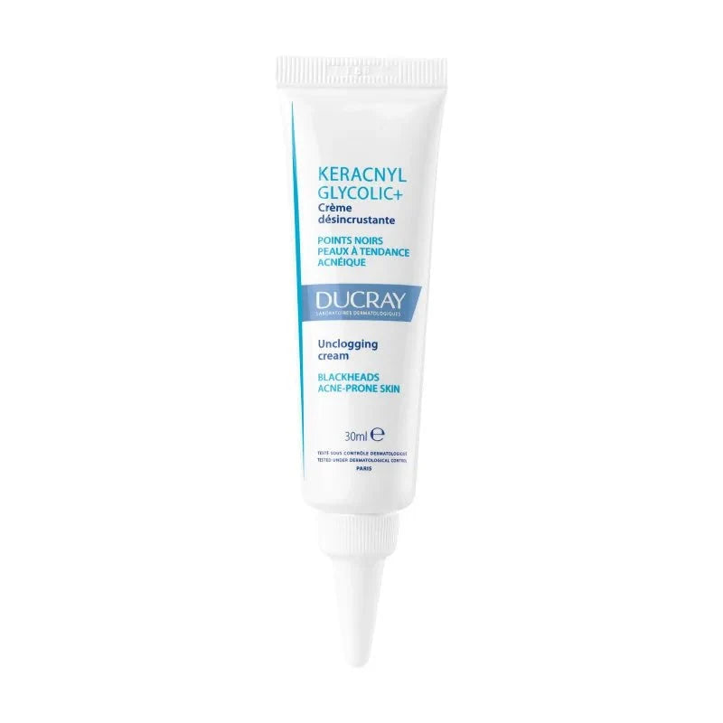 Ducray Keracnyl Glycolic+ Crème Désincrustante 30ml