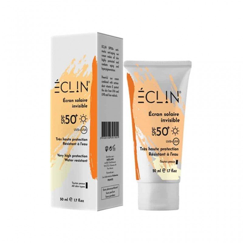 Eclin Écran Solaire Invisible SPF 50+ - 50ml