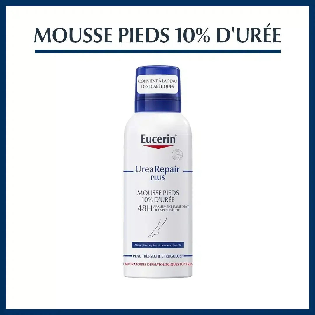 Eucerin UreaRepair PLUS Mousse Pieds 10% d’Urée Hydra-Intensive