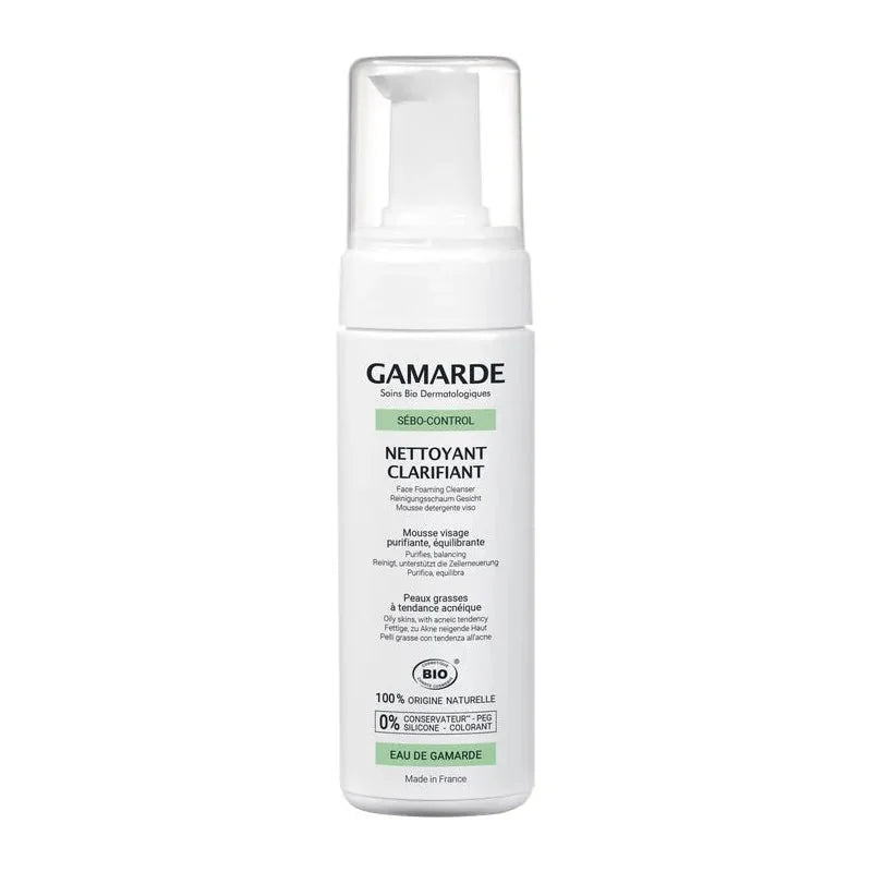 Gamarde Mousse Nettoyante Clarifiante 160ml