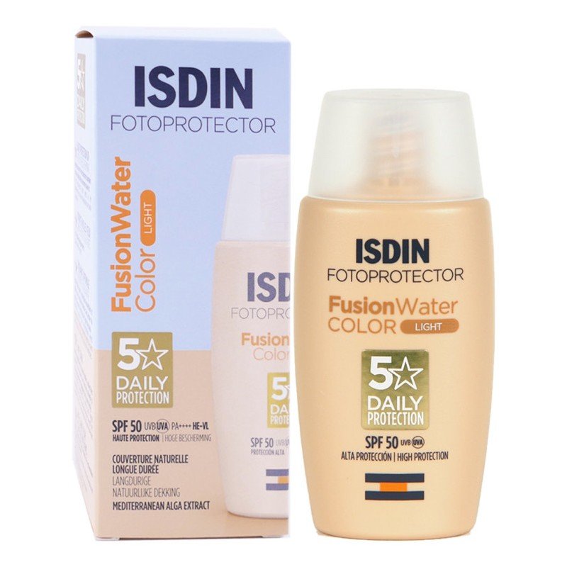 ISDIN Fotoprotector Fusion Water Color Light SPF 50 - Teintée Light