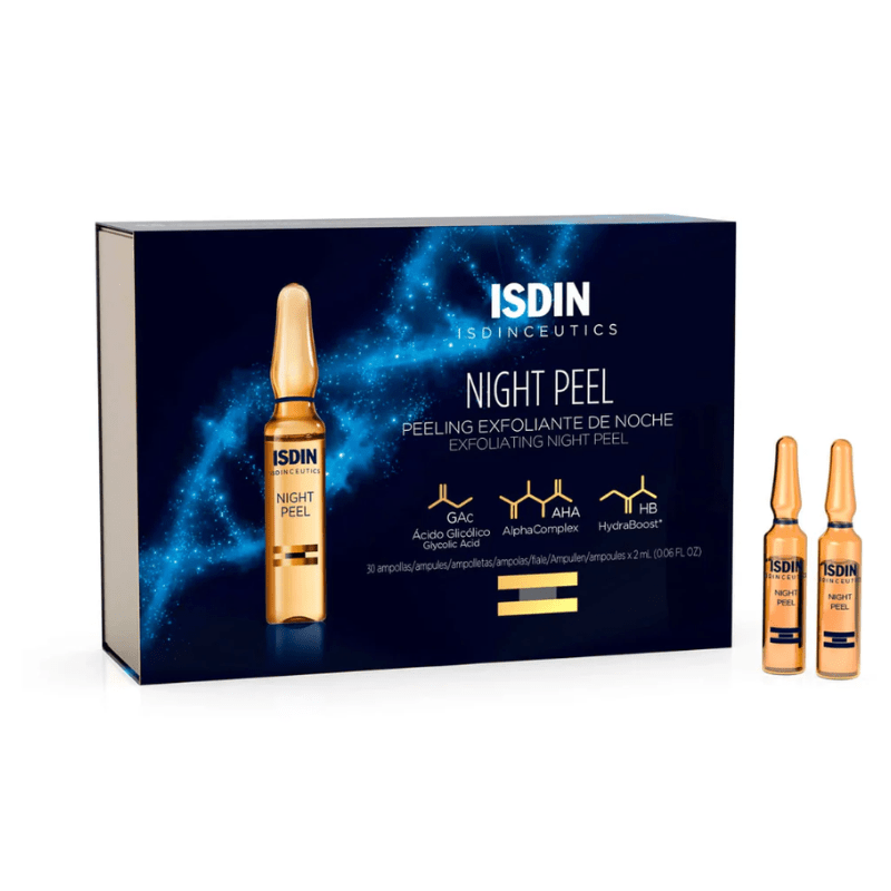 ISDIN Night Peel Exfoliant Nuit - 30 Ampoules x 2 ml