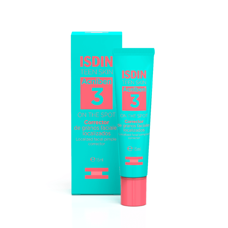 ISDIN Teen Skin Acniben 3 On the Spot Correcteur de Boutons - 15ml