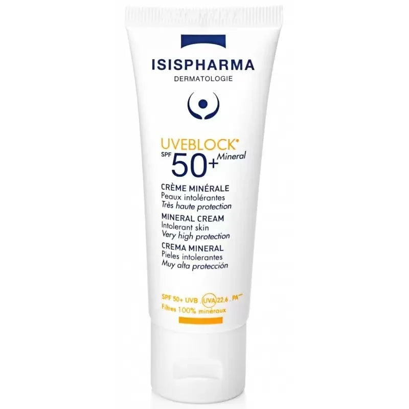 Isispharma Uveblock Mineral Invisible Spf50+ Crème