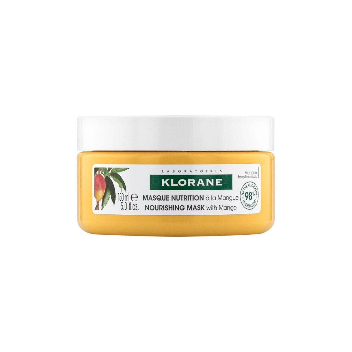 Klorane Masque Ultra-Nutritif au Beurre de Mangue 150ml