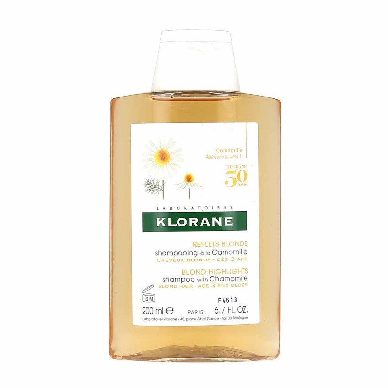 Klorane Shampoing Illuminateur à la Camomille - 200ml