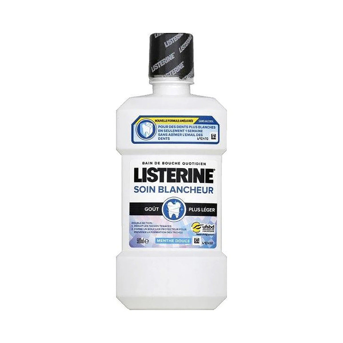 Listerine Bain de Bouche Soin Blancheur 500ml