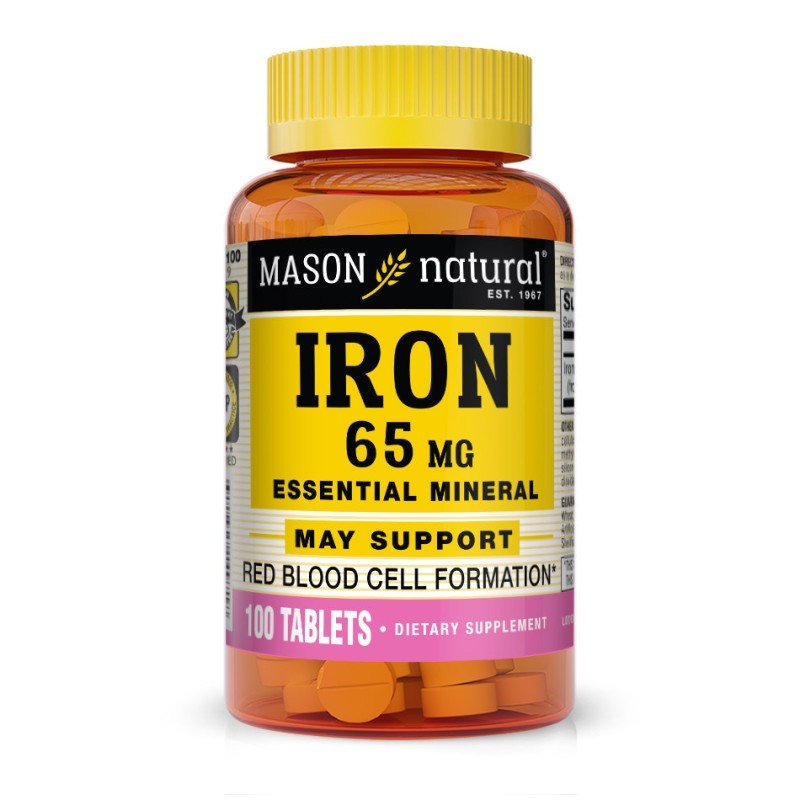 Mason Natural Fer 65mg 100 Comprimés