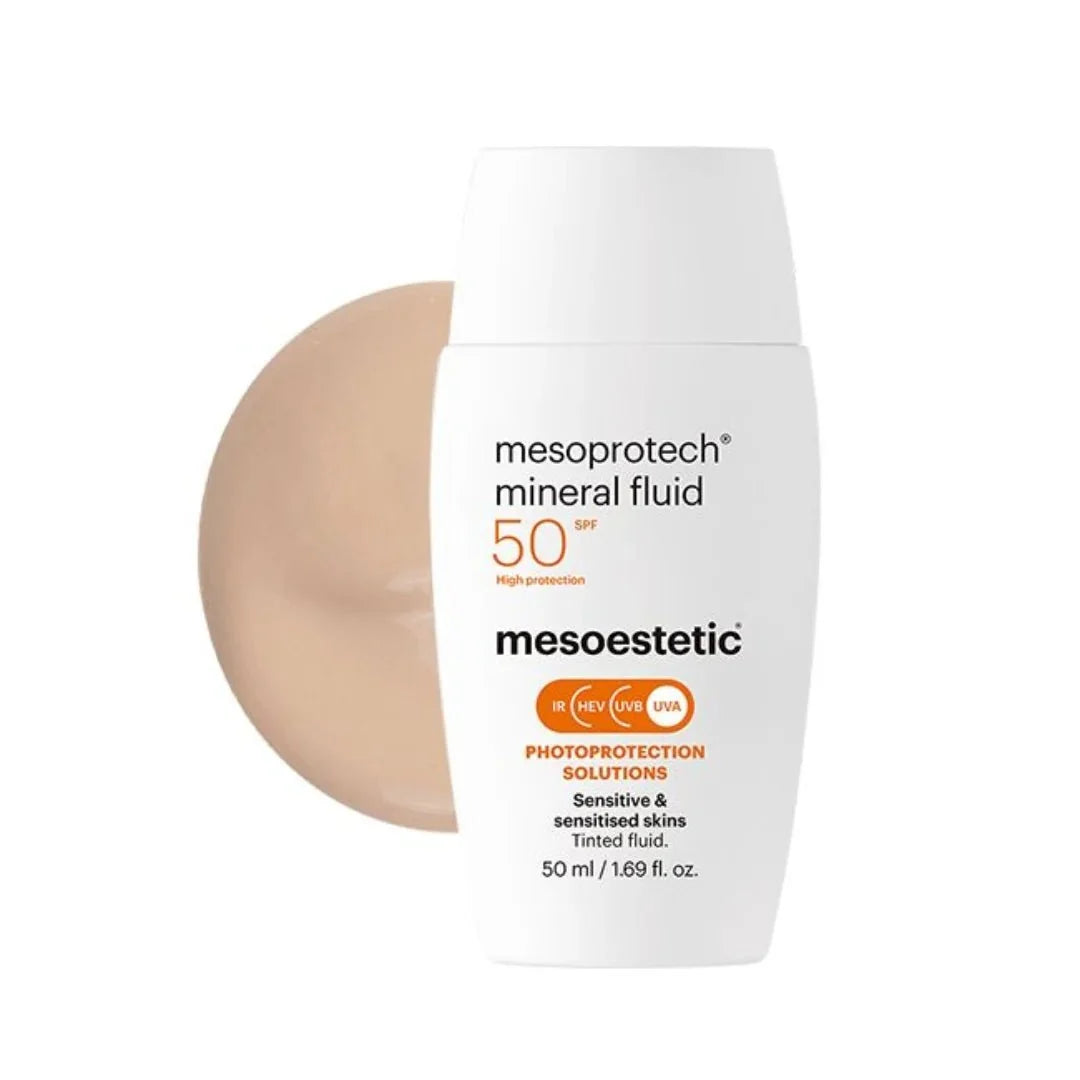 Mesoestetic Mesoprotech Mineral Fluide Anti-Âge Teinté SPF50+