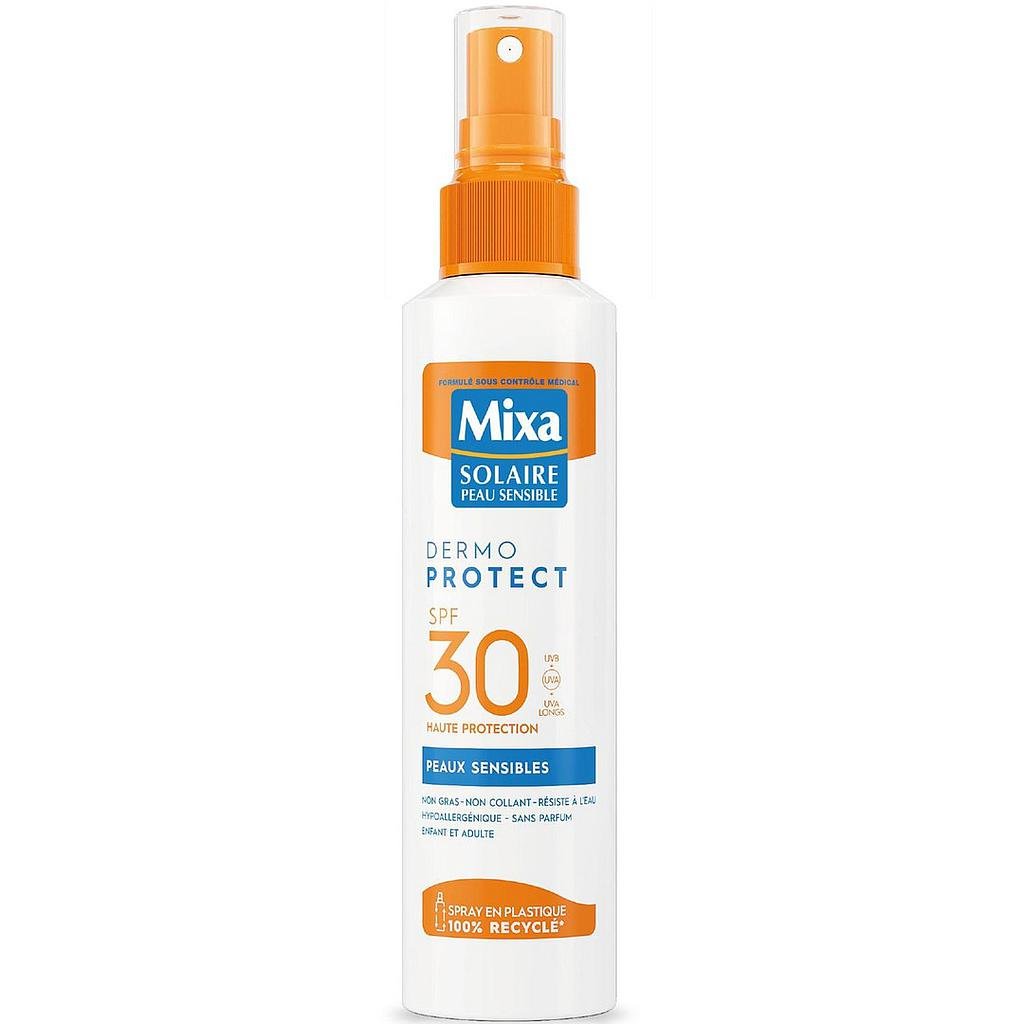 Mixa Spray Solaire Protecteur pour Peaux Sensibles SPF30