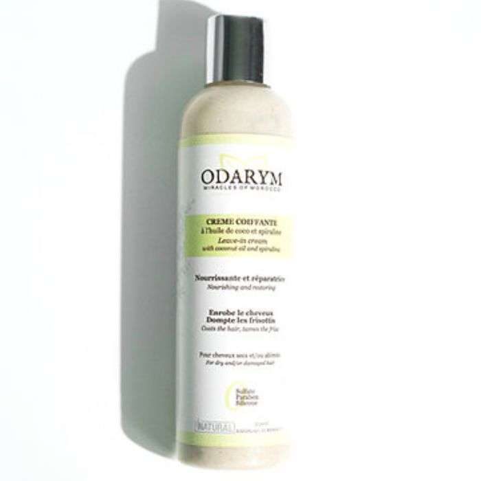 Odarym Crème Coiffante à l'Huile de Coco & Spiruline - 250 ml