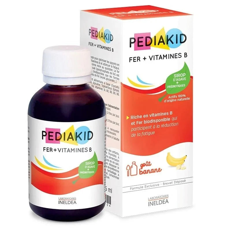 Pediakid Fer + Vitamines B Sirop Enfants 125ml