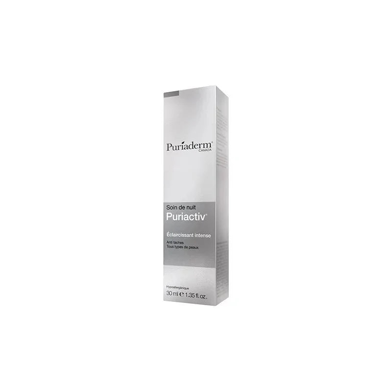 Puriaderm Puriactiv Soin de Nuit Éclaircissant Intense