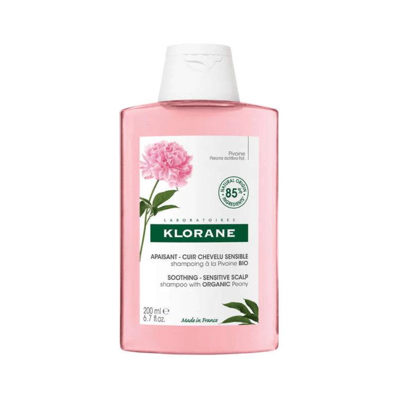 Klorane Shampoing Apaisant Anti-Irritations à la Pivoine Bio - 200 ml