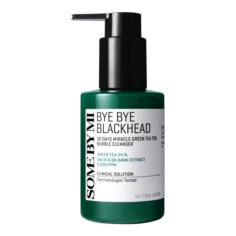 SOME BY MI Bye Bye Blackhead 30 Days Miracle Green Tea Tox Bubble Cleanser
