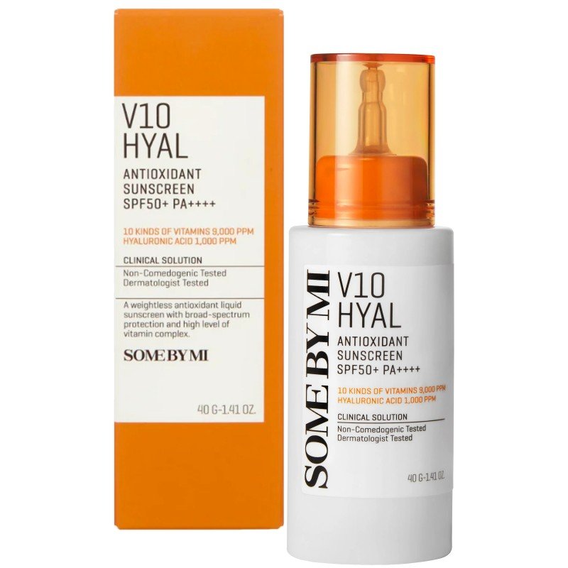 SOME BY MI Crème Solaire Antioxydante V10 HYAL SPF50+ PA++++ 40ML
