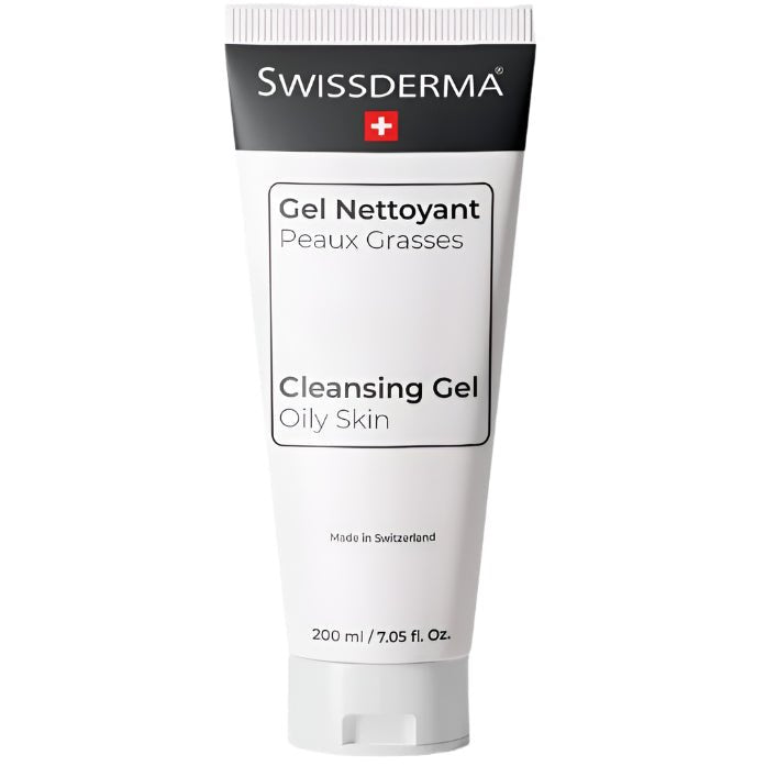 SwissDerma Gel Nettoyant Purifiant pour Peaux Grasses