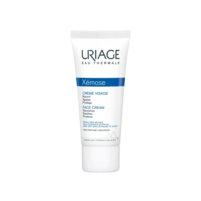 Uriage Xémose Crème Visage 40ml - Hydratation et Protection Intensives