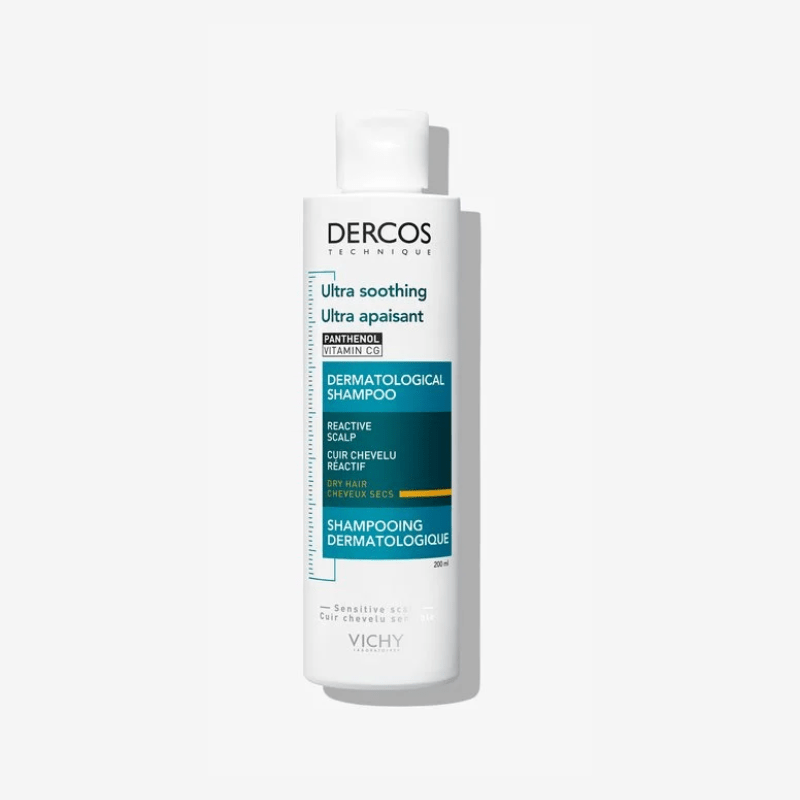 Vichy Dercos Ultra Apaisant Shampoing pour Cheveux Secs 200ml