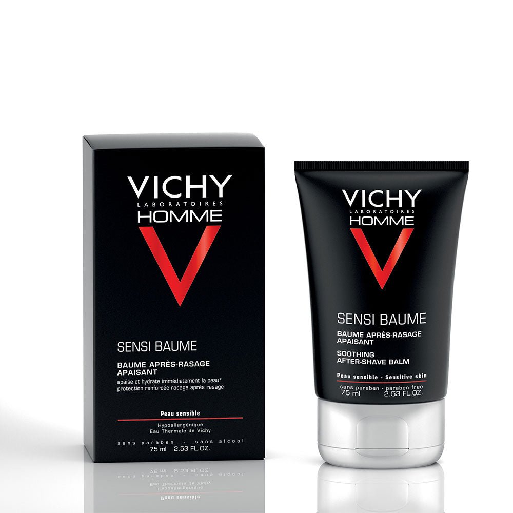 Vichy Homme Sensi-Baume Après-Rasage Fortifiant Peaux Sensibles 75ml