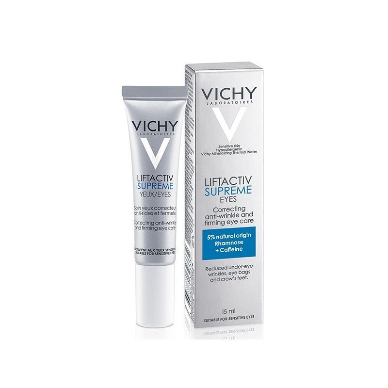 Vichy Liftactiv Supreme Yeux - Soin Correcteur Intégral Anti-Rides 15ml