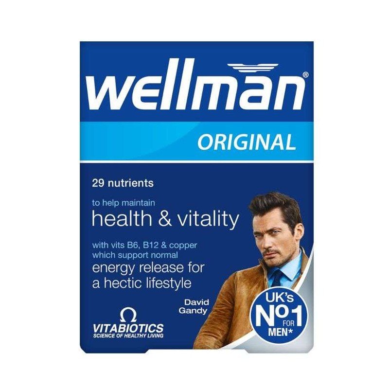 Vitabiotics Wellman Original 30 Comprimés