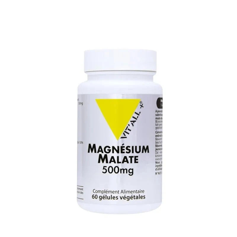 Vitall+ Magnésium Malate 500mg - 60 Gélules