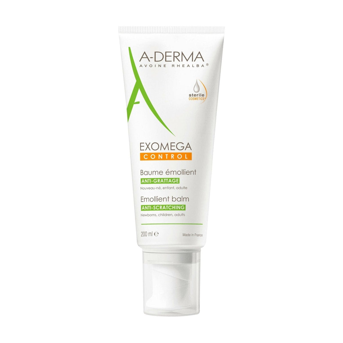 A-Derma Exomega Control Baume Émollient Anti-Grattage 200 ml