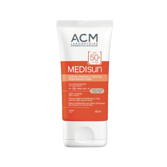 ACM Medisun Crème Minérale Teintée SPF 50+ - Teinte Claire 40ml