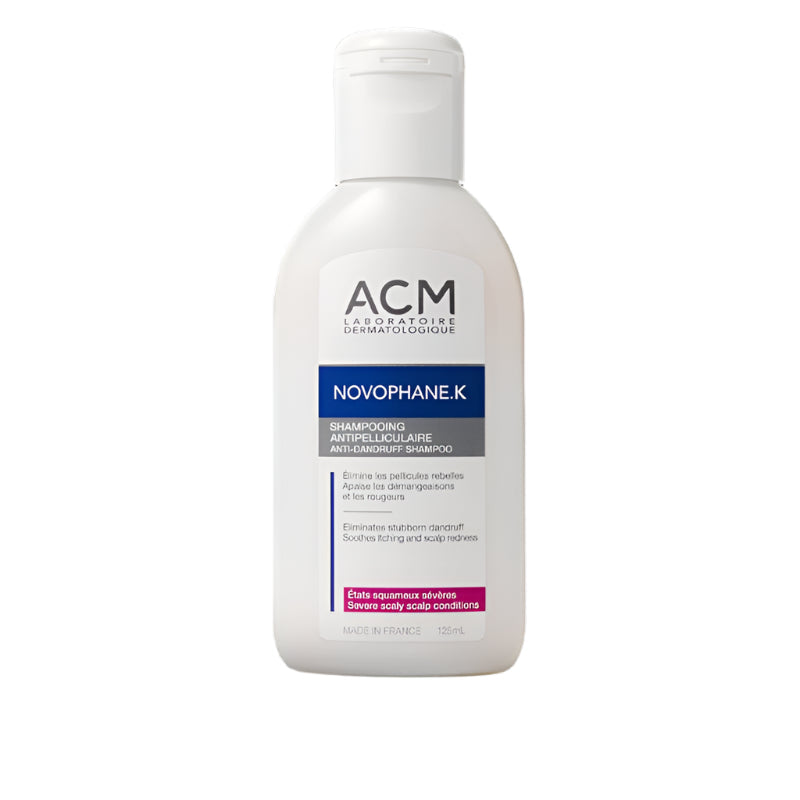 ACM Novophane K Shampooing Anti-Pelliculaire pour Pellicules Sévères 125ml