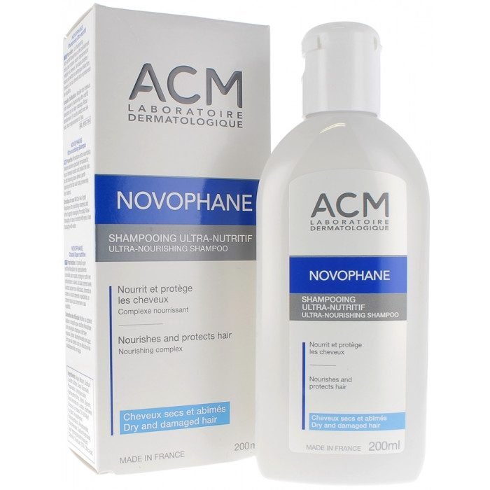 ACM Novophane Shampooing Ultra-Nutritif Cheveux Secs 200ml
