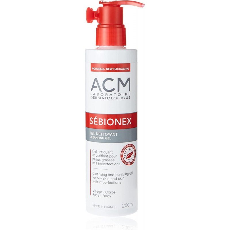 ACM Sébionex Gel Nettoyant Purifiant – 200ml