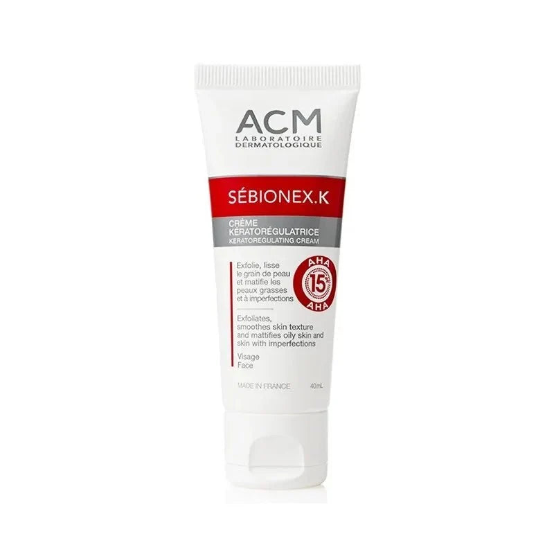 ACM Sébionex K Crème Kérato-Régulatrice Exfoliante 40ml