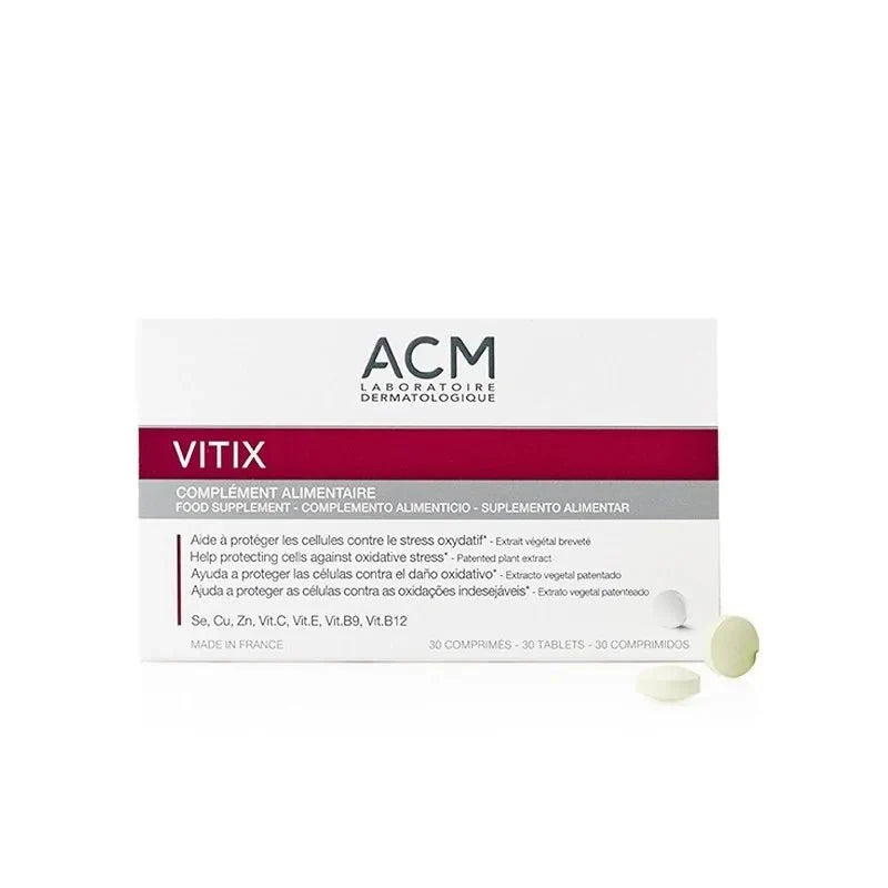 ACM Vitix Comprimés Anti-Stress Oxydatif – 30 Comprimés