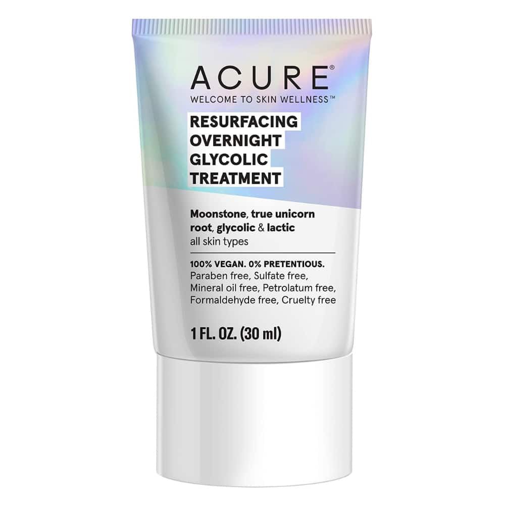 Acure Resurfacing Overnight Glycolic Treatment 30ml